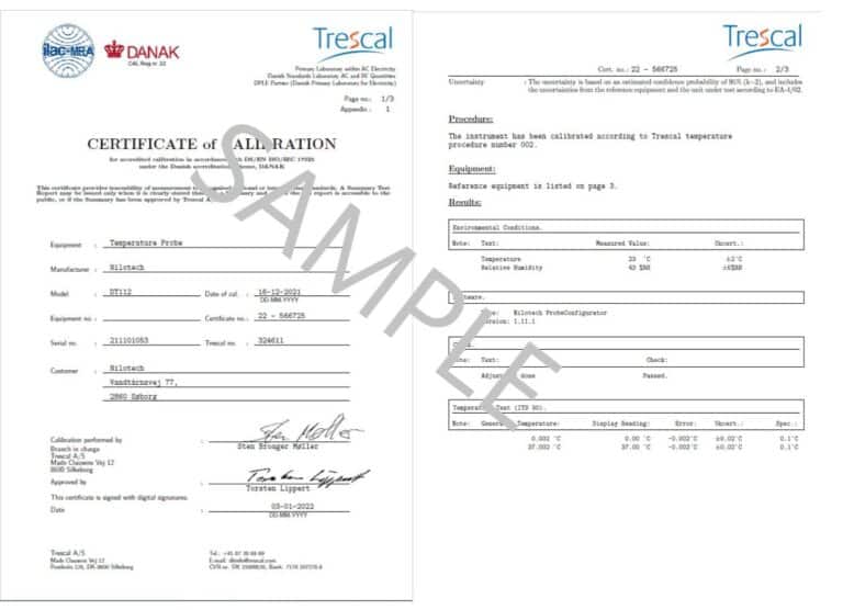 Calibration Products Nilotech